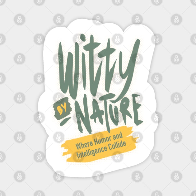 Witty by nature Sticker by BAJAJU